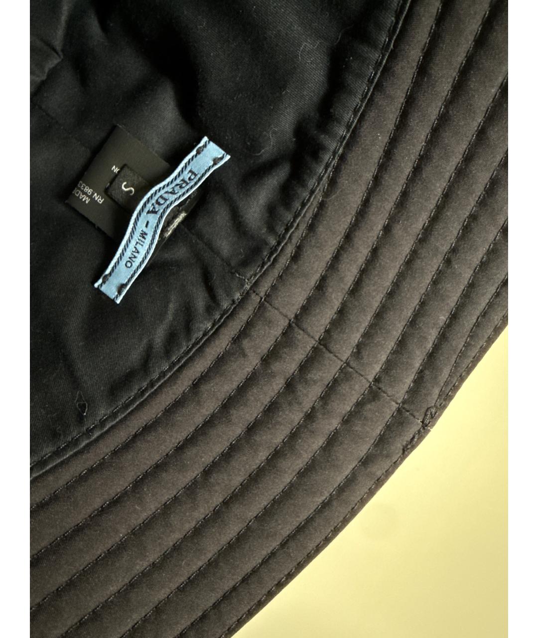 PRADA Черная панама, фото 3