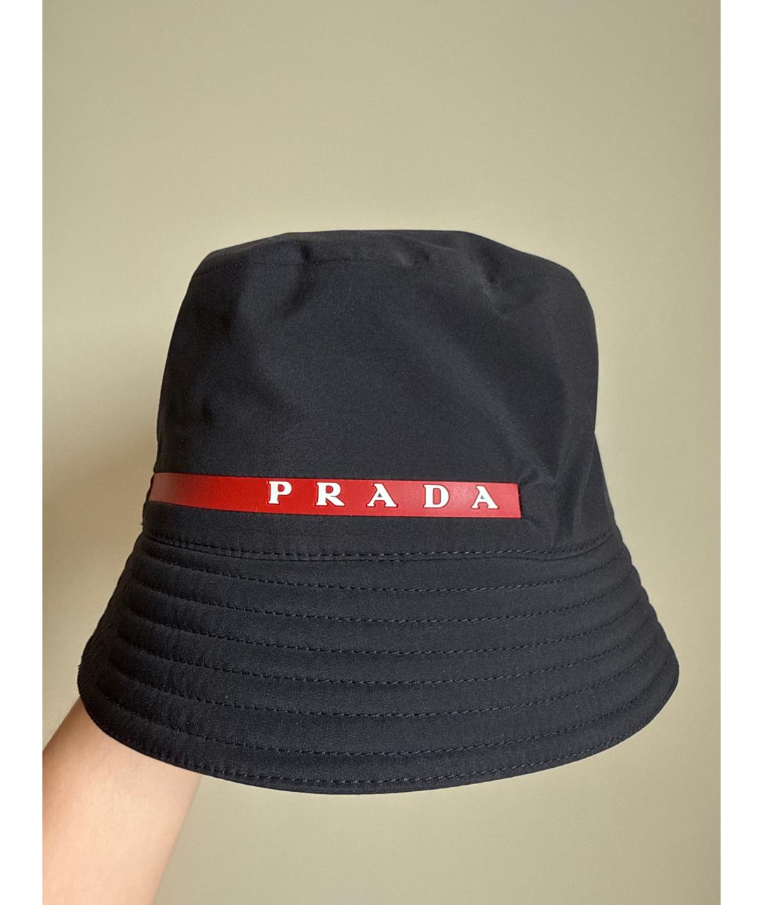 PRADA Черная панама, фото 4