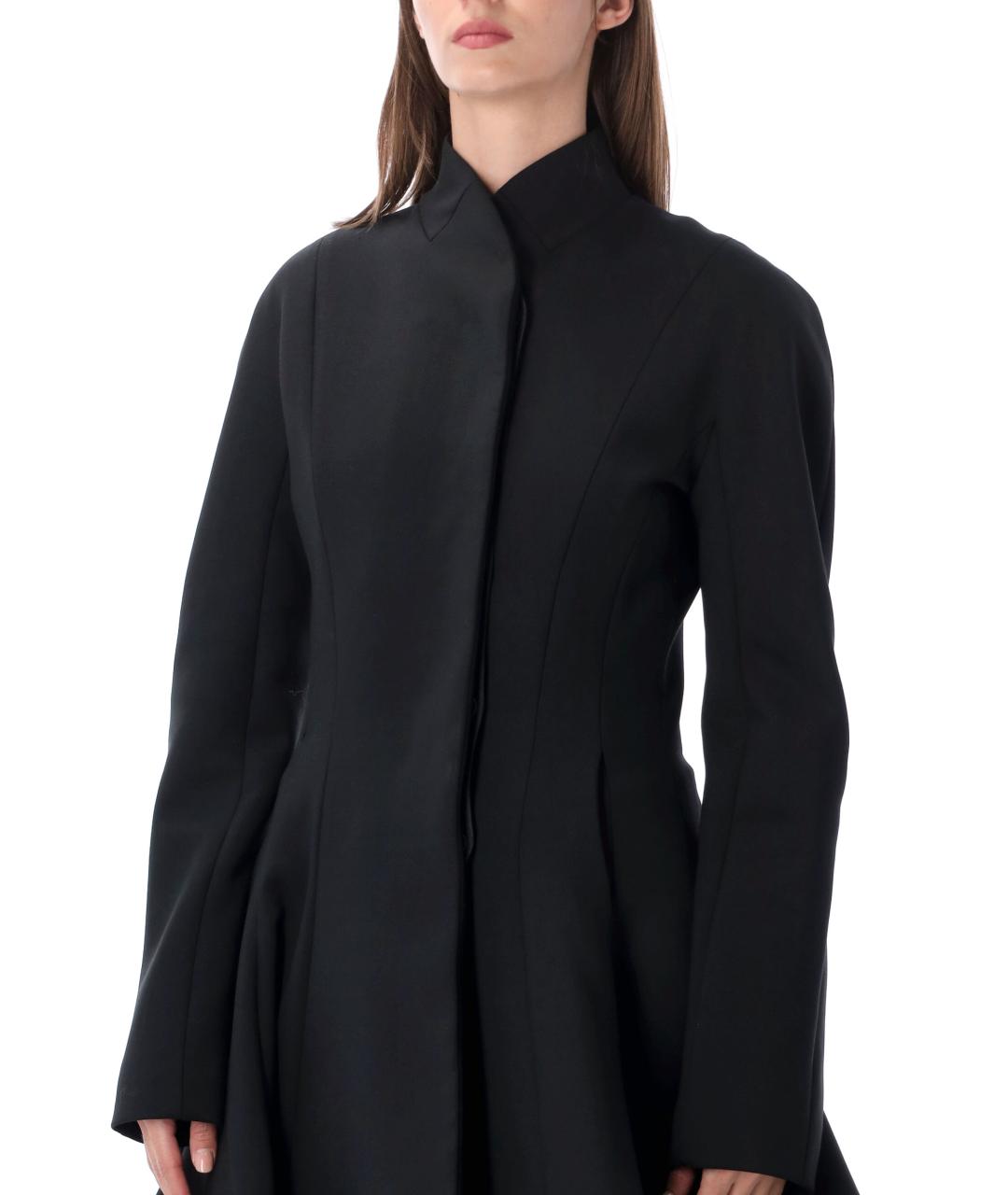 STELLA MCCARTNEY Черное вискозное пальто, фото 3