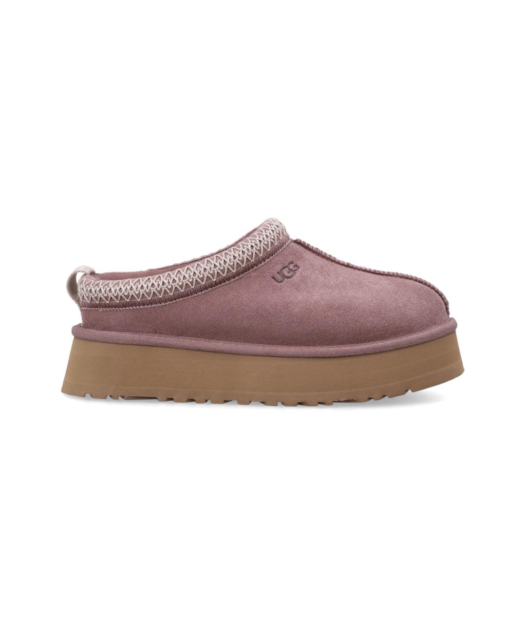 UGG Розовые замшевые сабо, фото 4