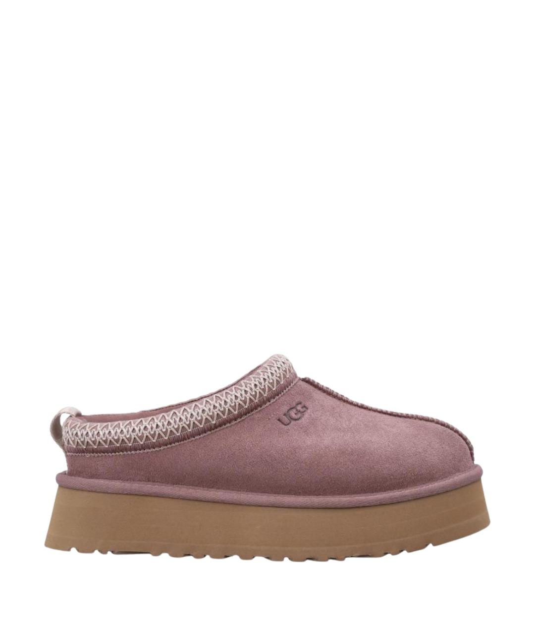UGG Розовые замшевые сабо, фото 1