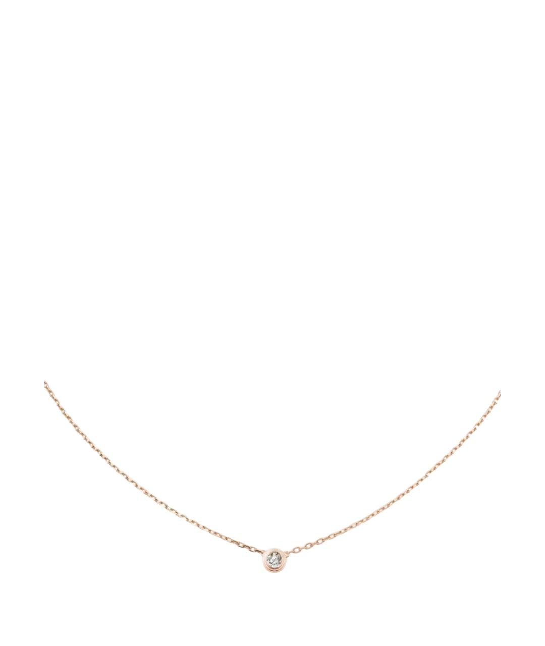CARTIER Розовое колье из розового золота, фото 1