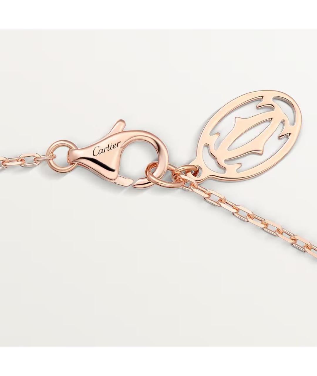 CARTIER Розовое колье из розового золота, фото 5