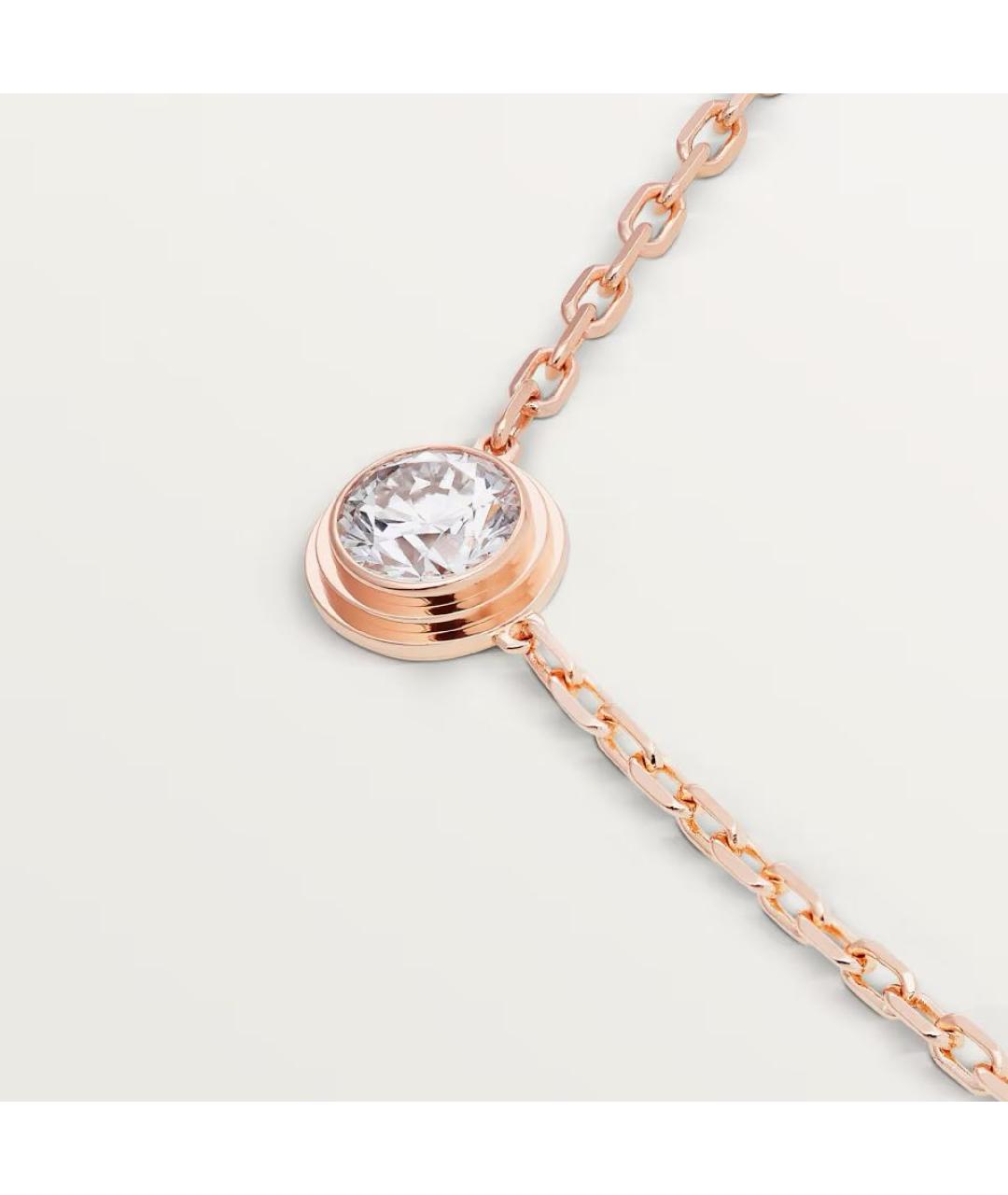 CARTIER Розовое колье из розового золота, фото 3