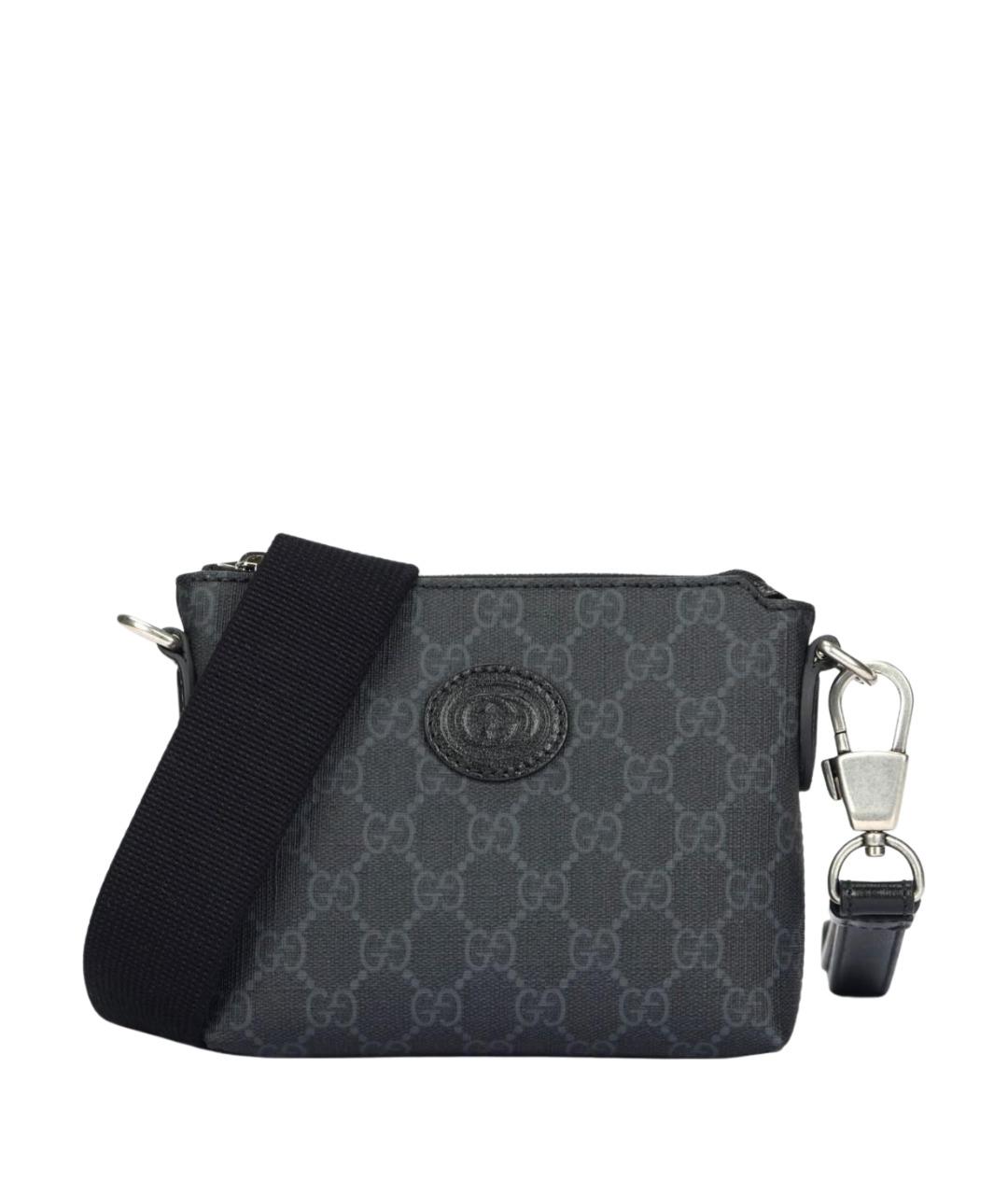 GUCCI Черная сумка на плечо, фото 1