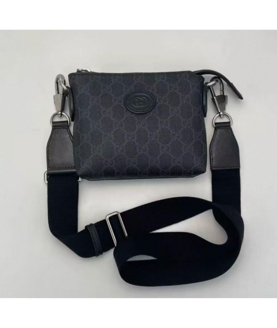 GUCCI Черная сумка на плечо, фото 5