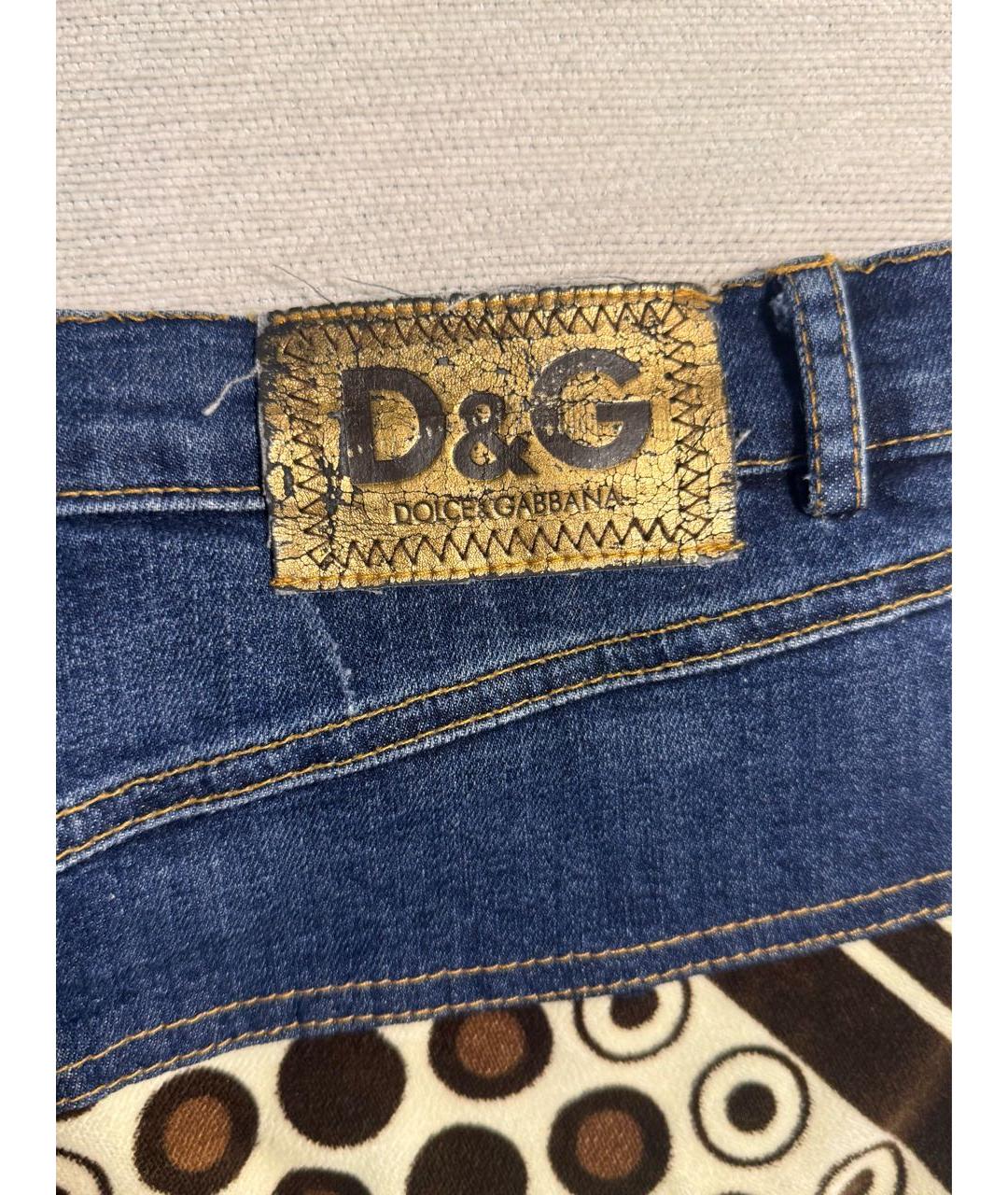 DOLCE&GABBANA Бархатная юбка миди, фото 4