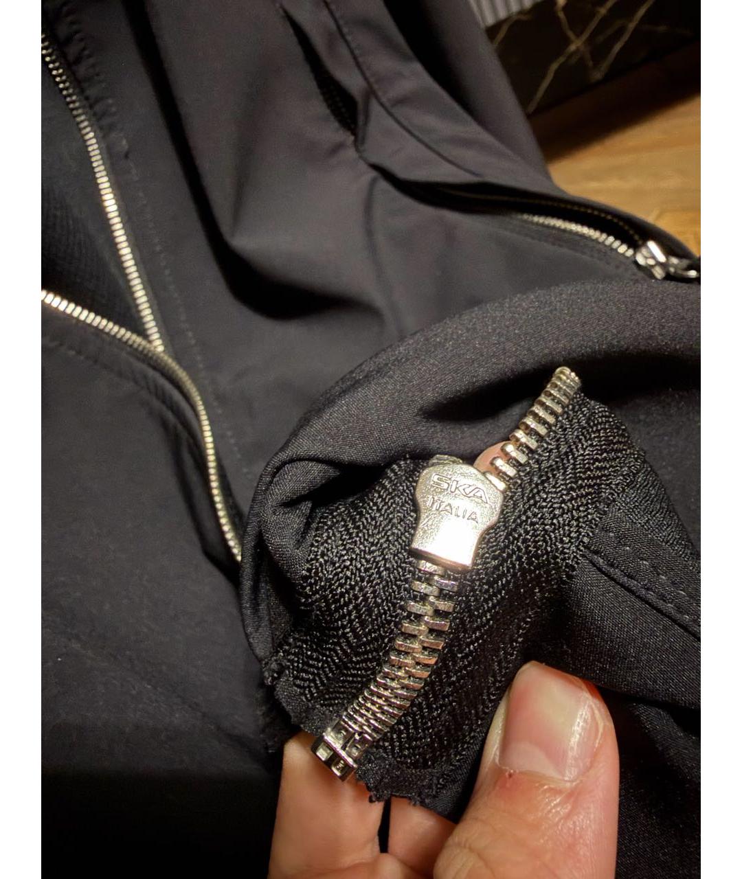 STONE ISLAND Черная полиамидовая куртка, фото 4