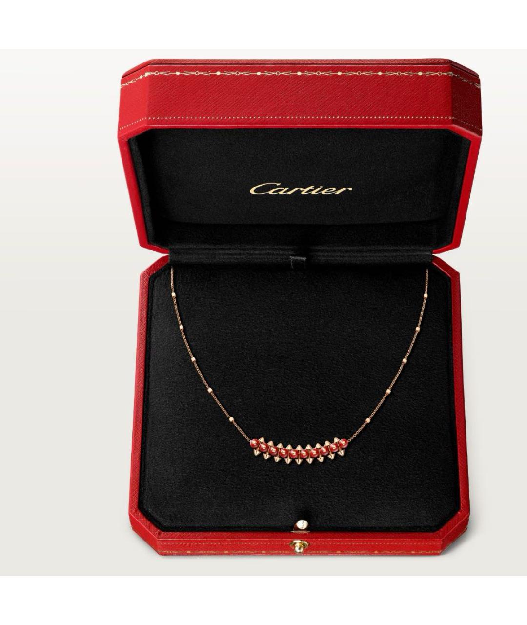 CARTIER Мульти колье из розового золота, фото 6