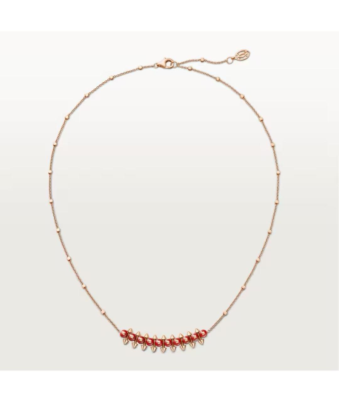 CARTIER Мульти колье из розового золота, фото 7