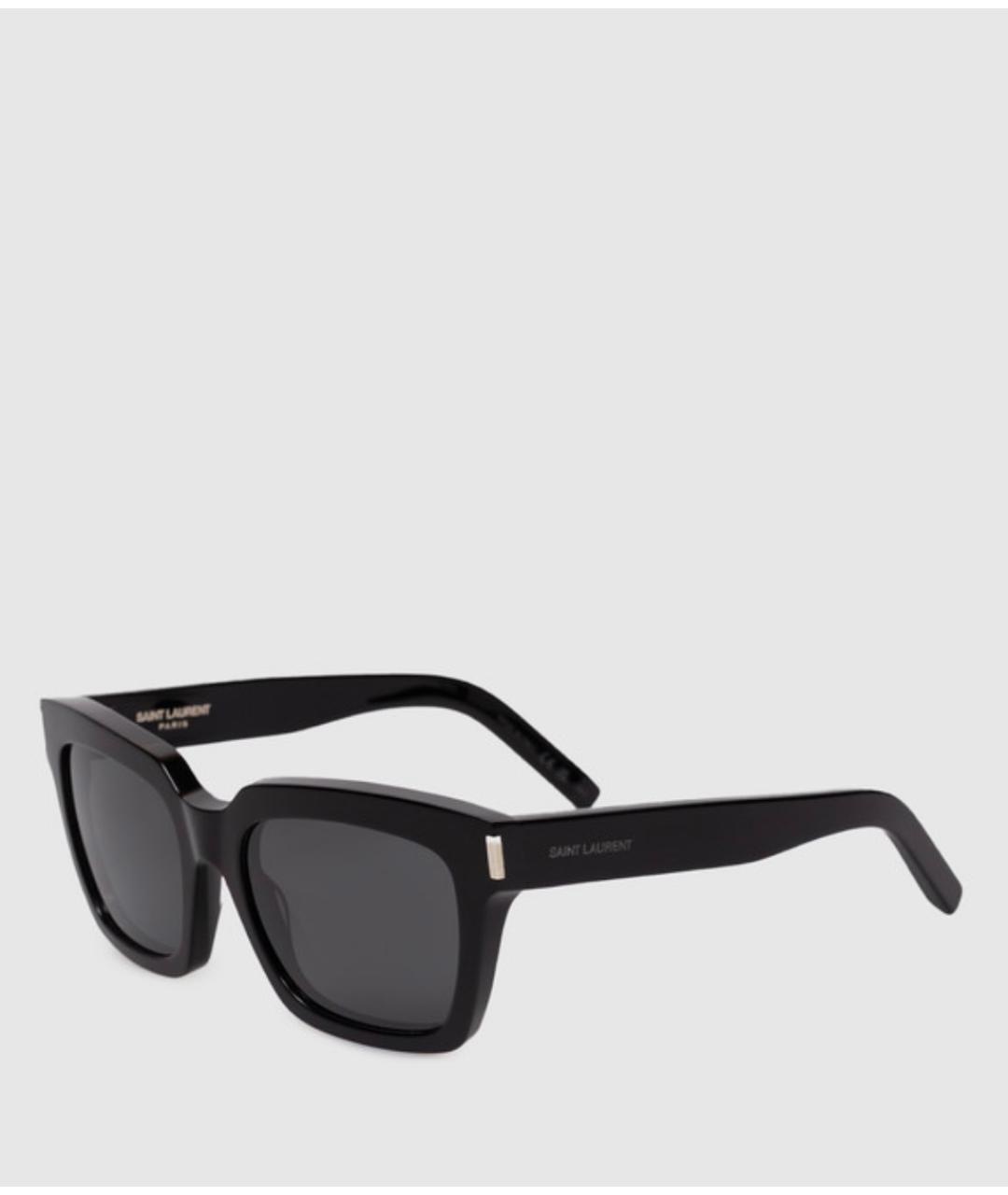 SAINT LAURENT Черные солнцезащитные очки, фото 4