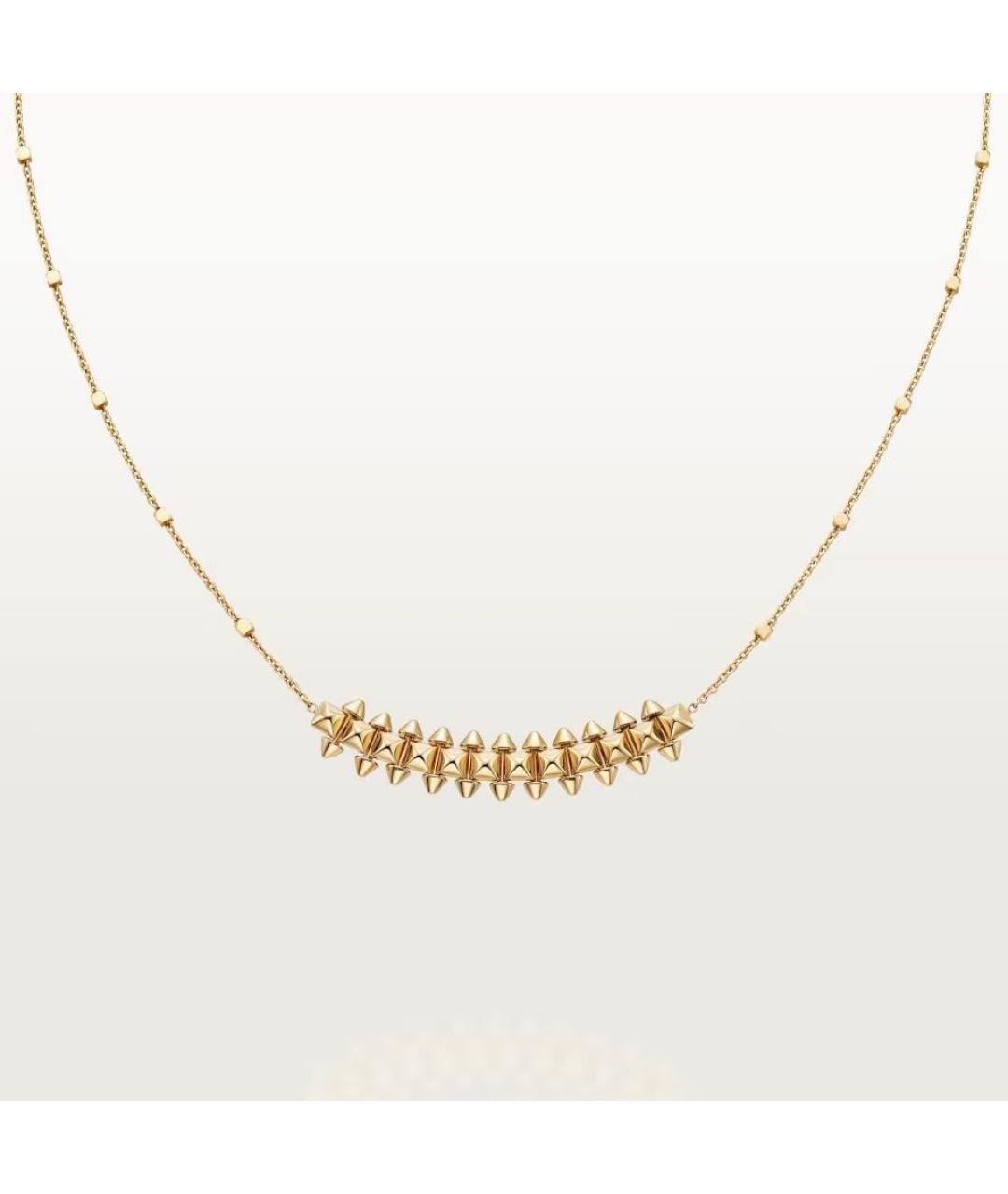 CARTIER Золотое колье из желтого золота, фото 3