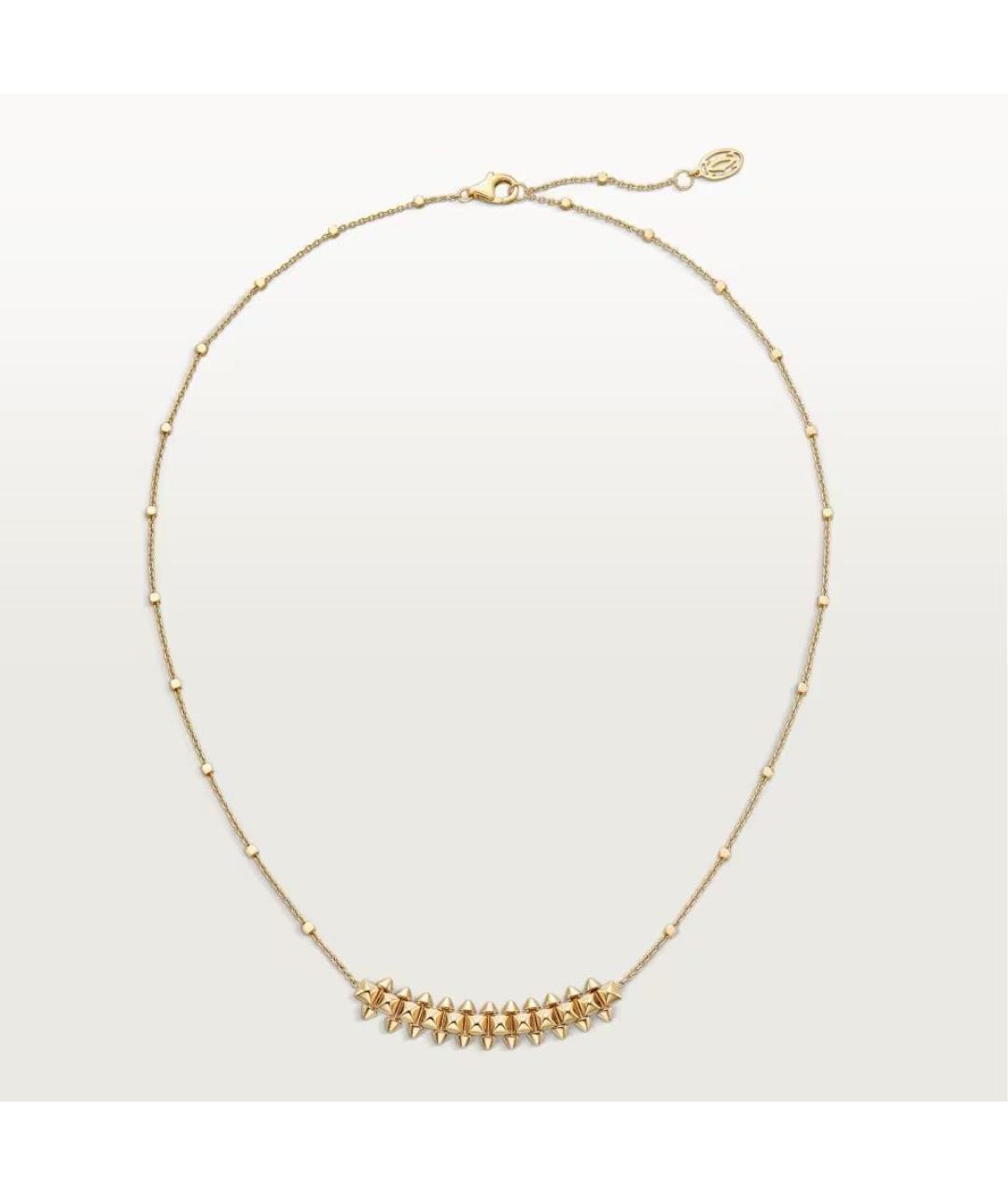 CARTIER Золотое колье из желтого золота, фото 7