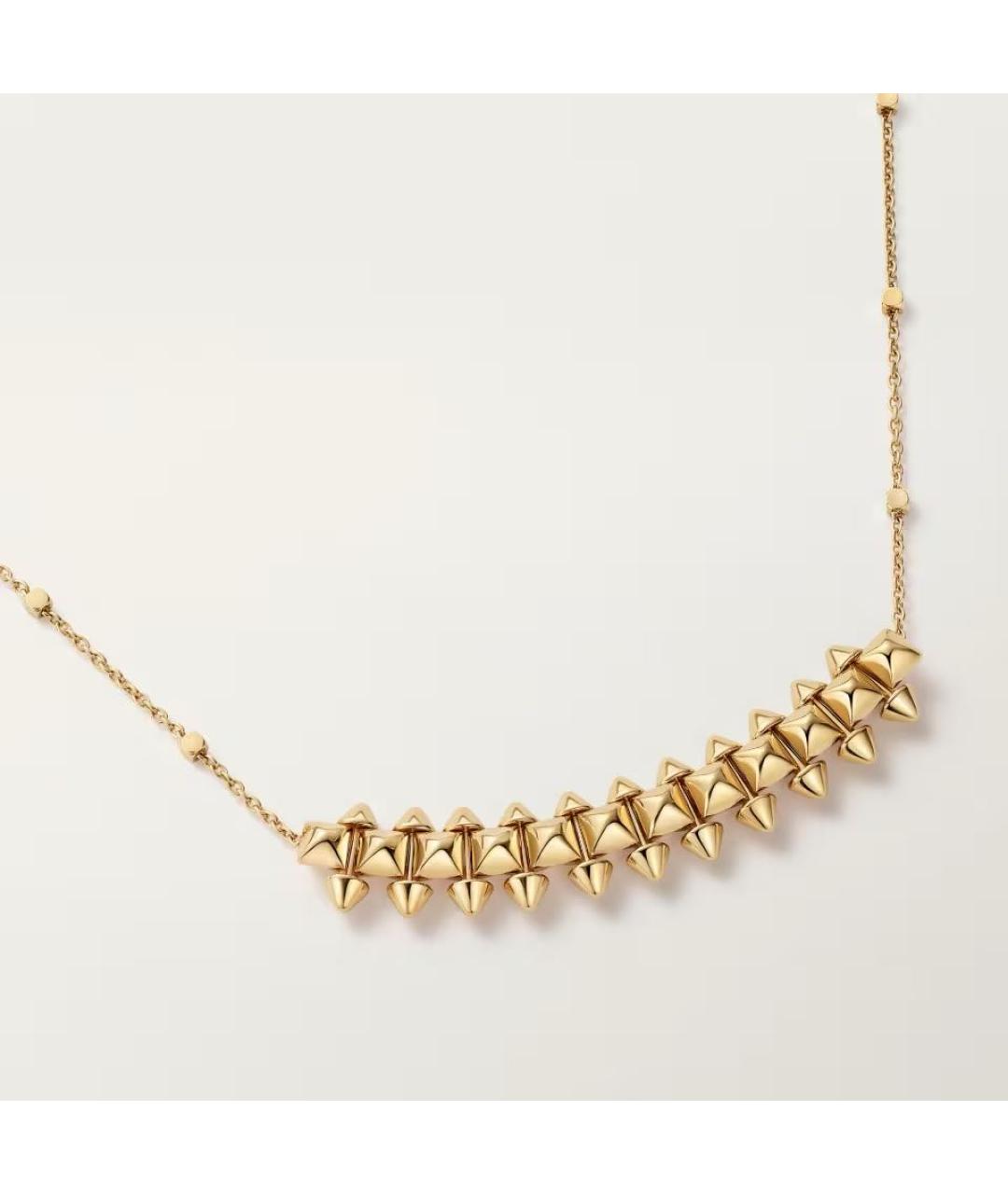 CARTIER Золотое колье из желтого золота, фото 2