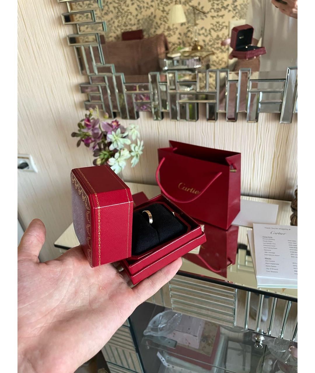CARTIER Золотое кольцо из розового золота, фото 2