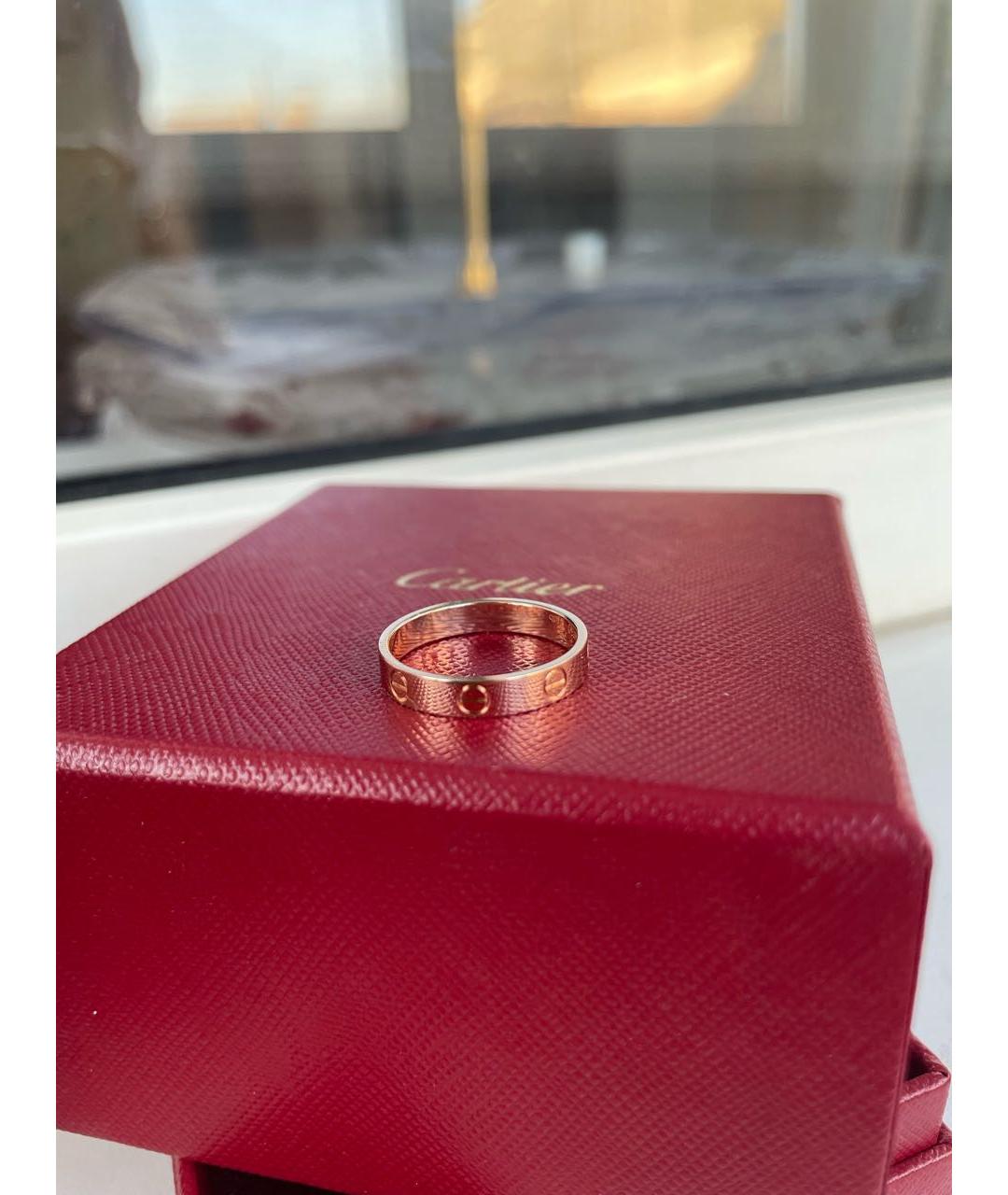 CARTIER Золотое кольцо из розового золота, фото 5