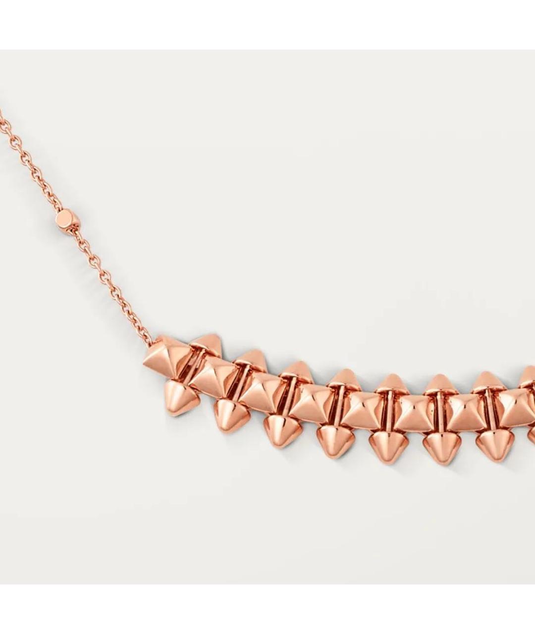 CARTIER Розовое колье из розового золота, фото 2