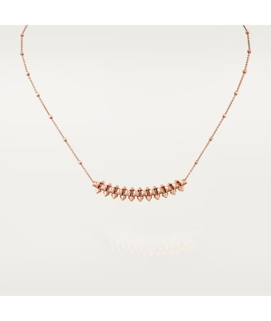 CARTIER Розовое колье из розового золота, фото 8