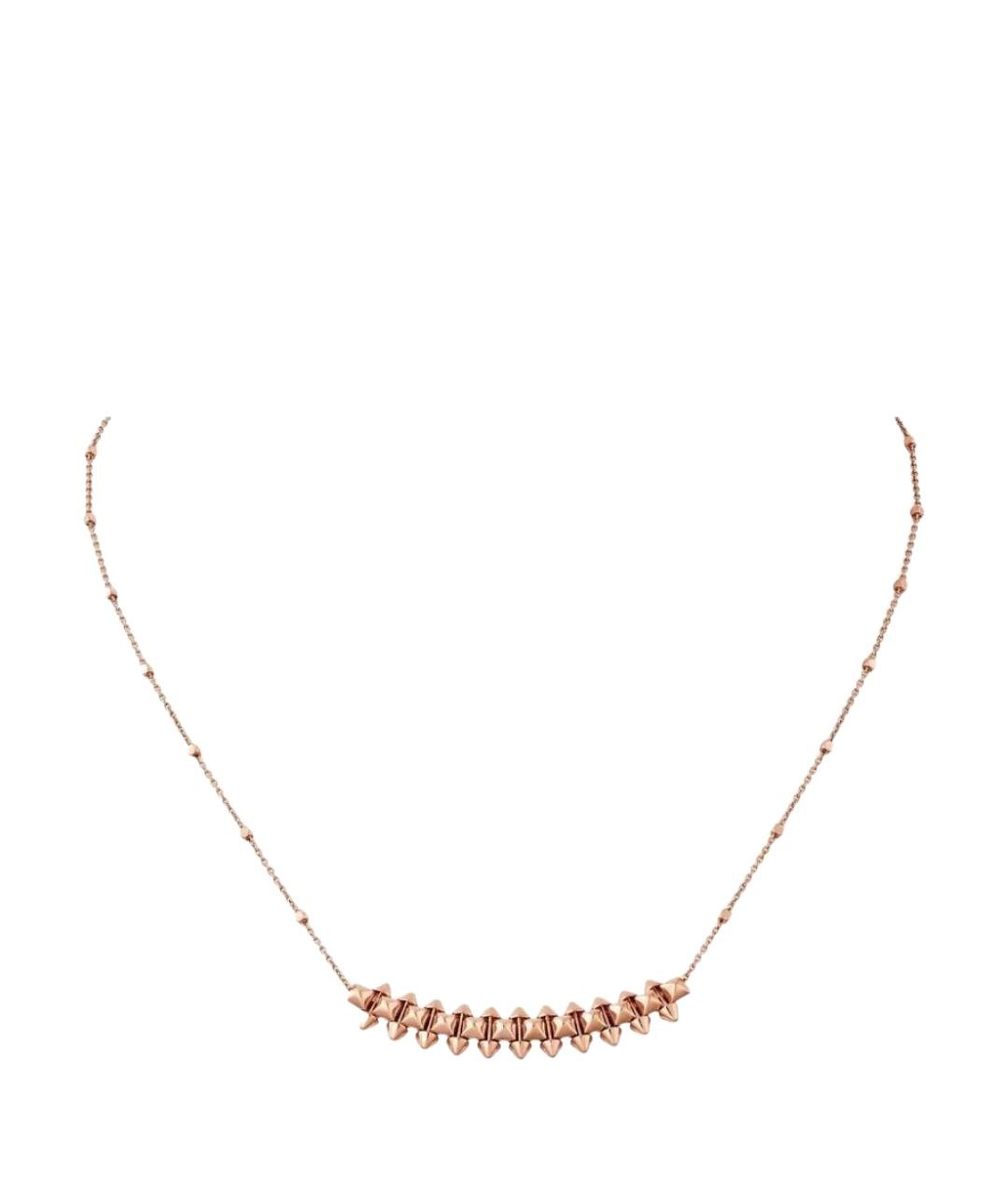 CARTIER Розовое колье из розового золота, фото 1
