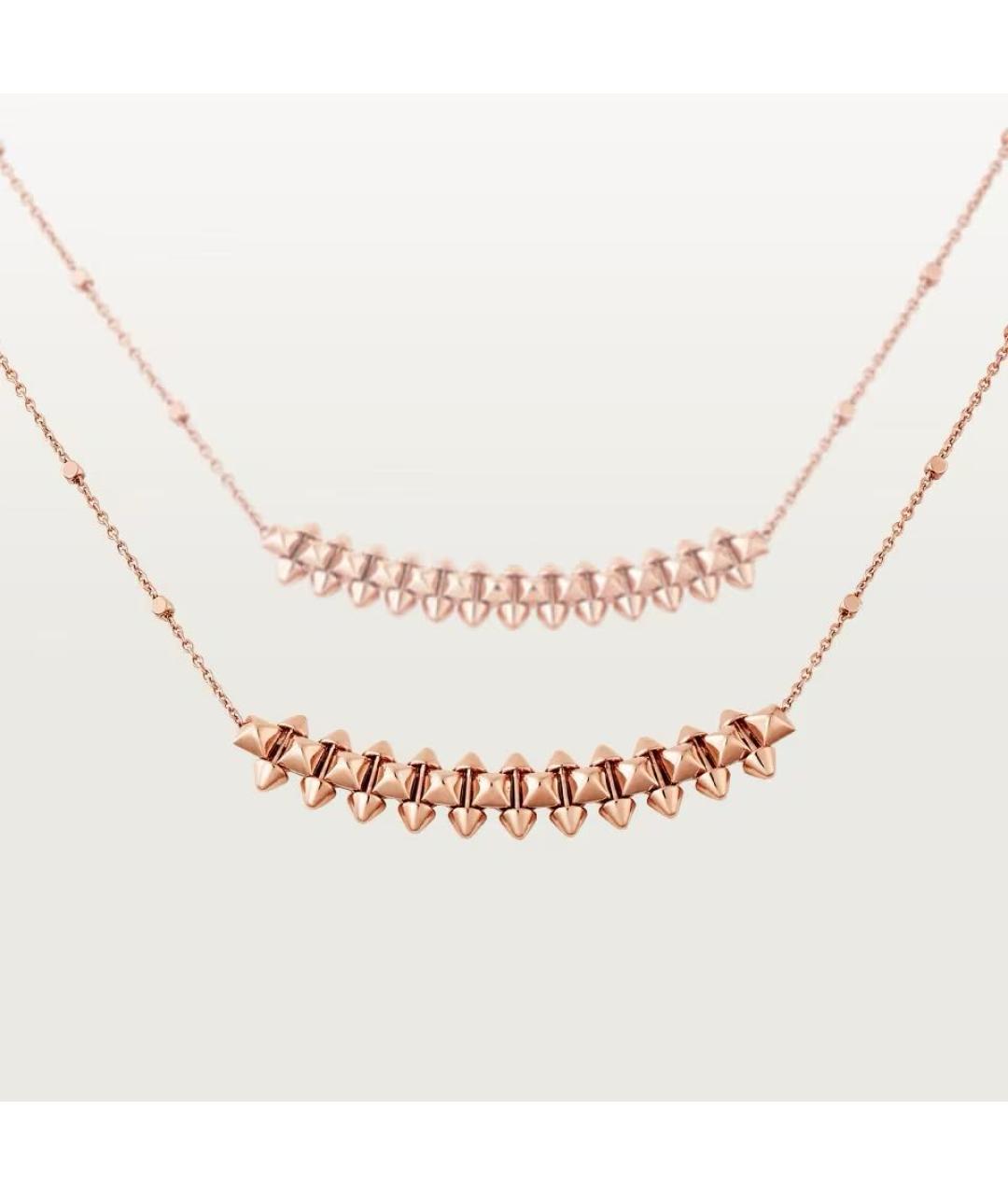 CARTIER Розовое колье из розового золота, фото 5
