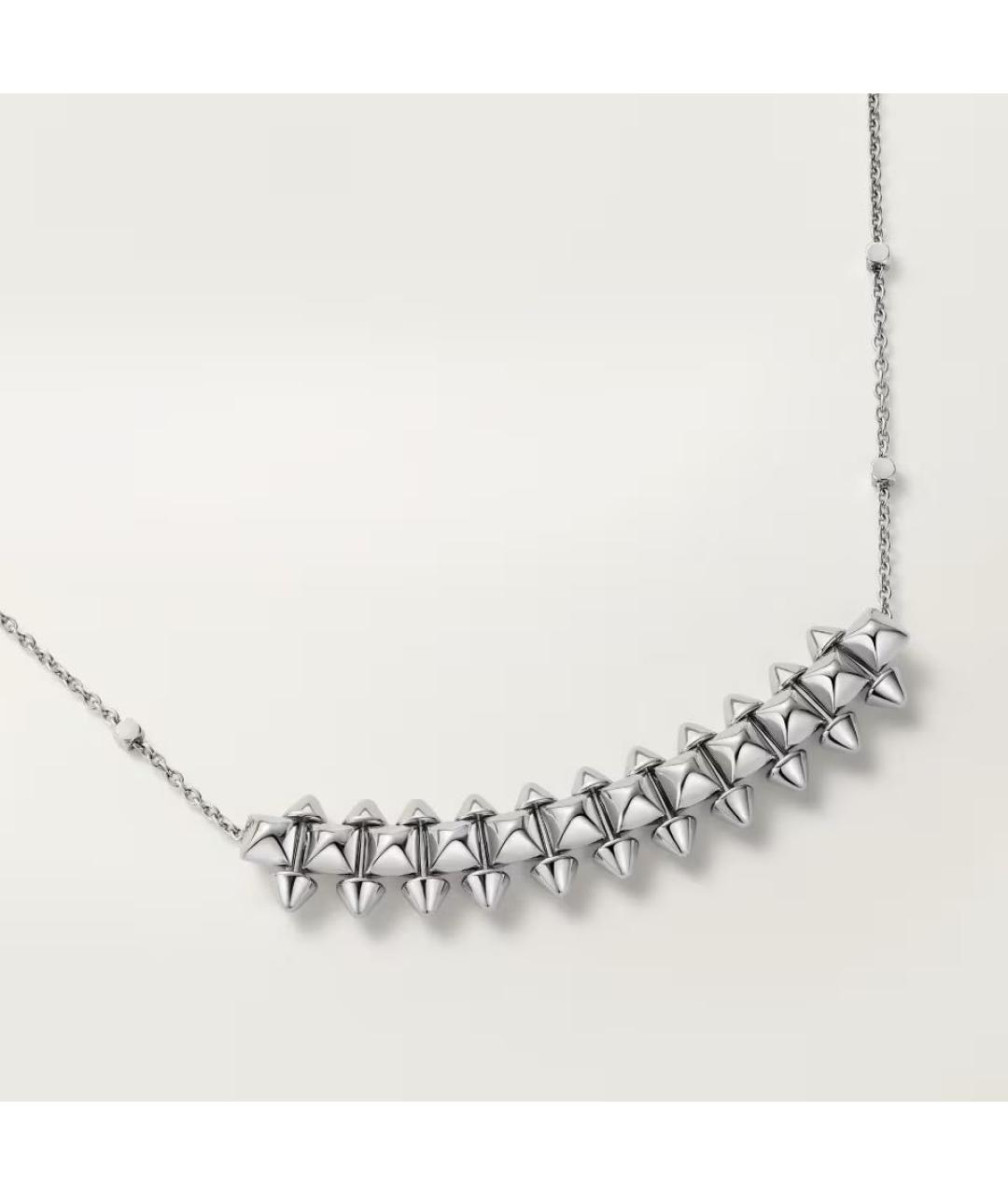 CARTIER Серебряное колье из белого золота, фото 3