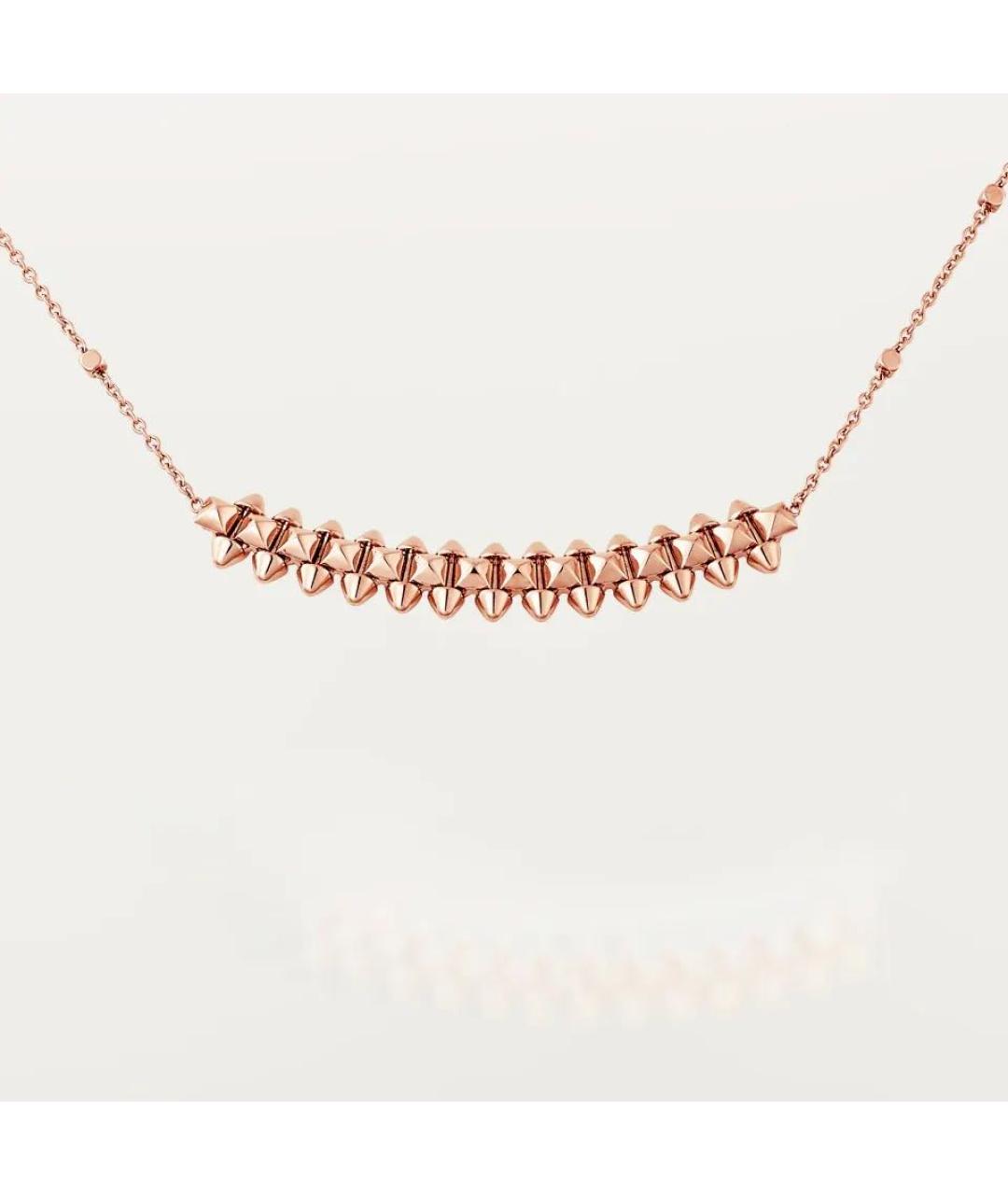 CARTIER Розовое колье из розового золота, фото 4
