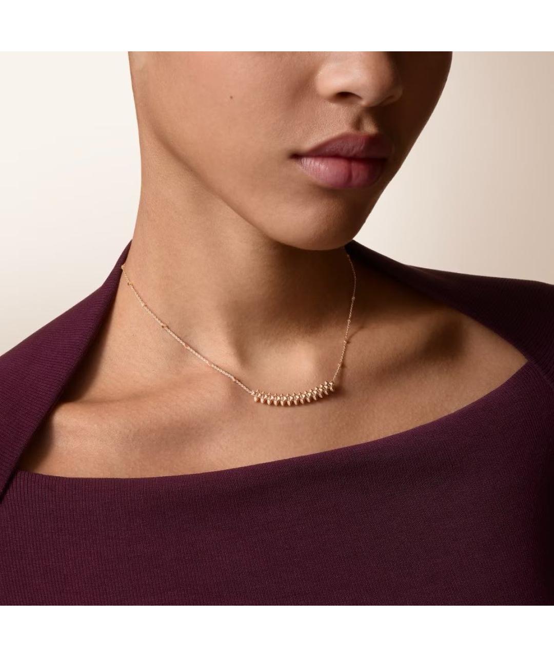 CARTIER Розовое колье из розового золота, фото 5