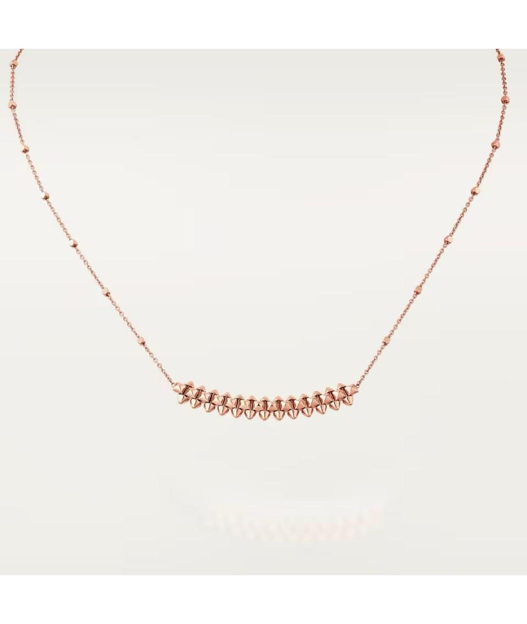 CARTIER Розовое колье из розового золота, фото 7