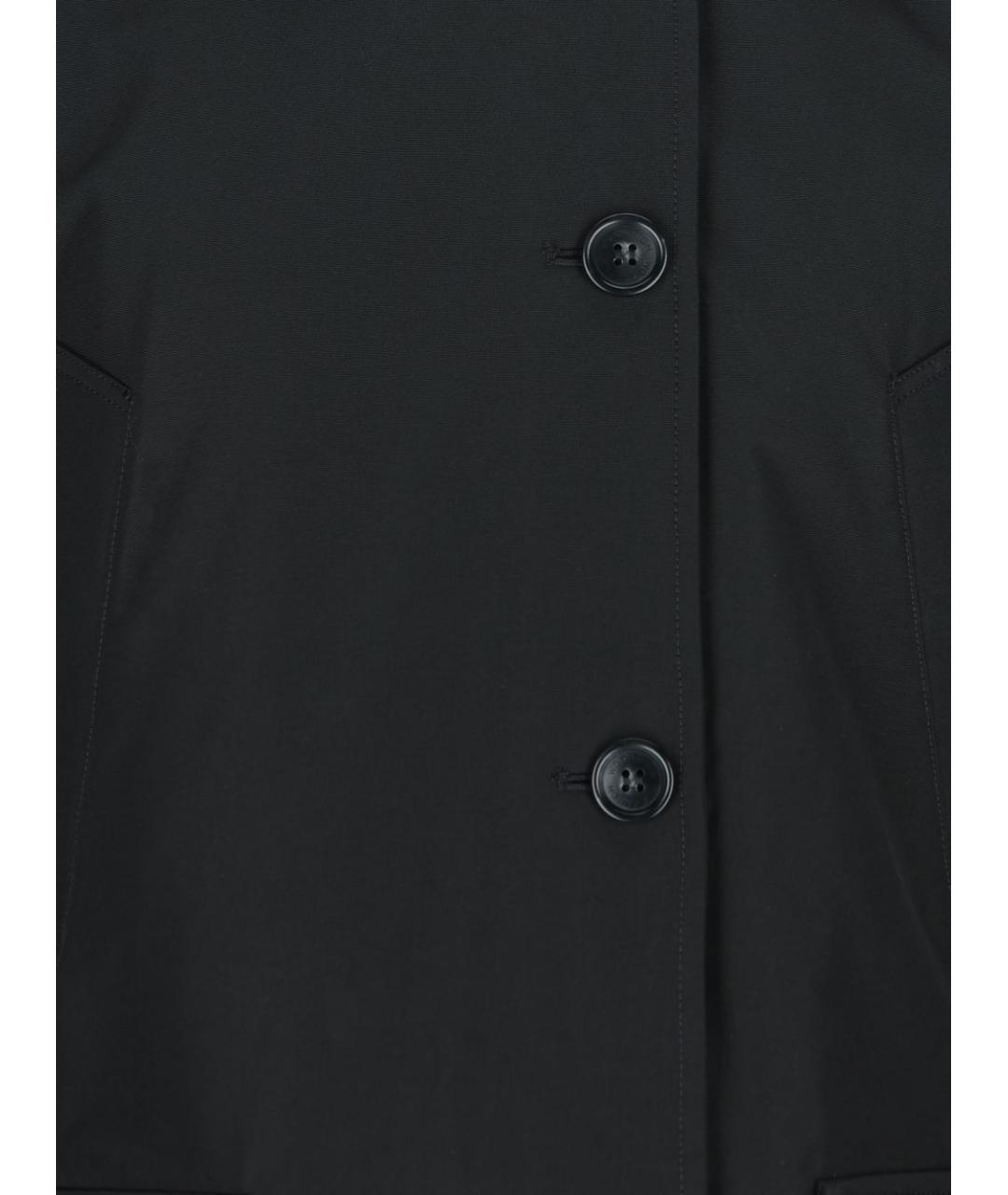 WOOLRICH Черная хлопковая парка, фото 3