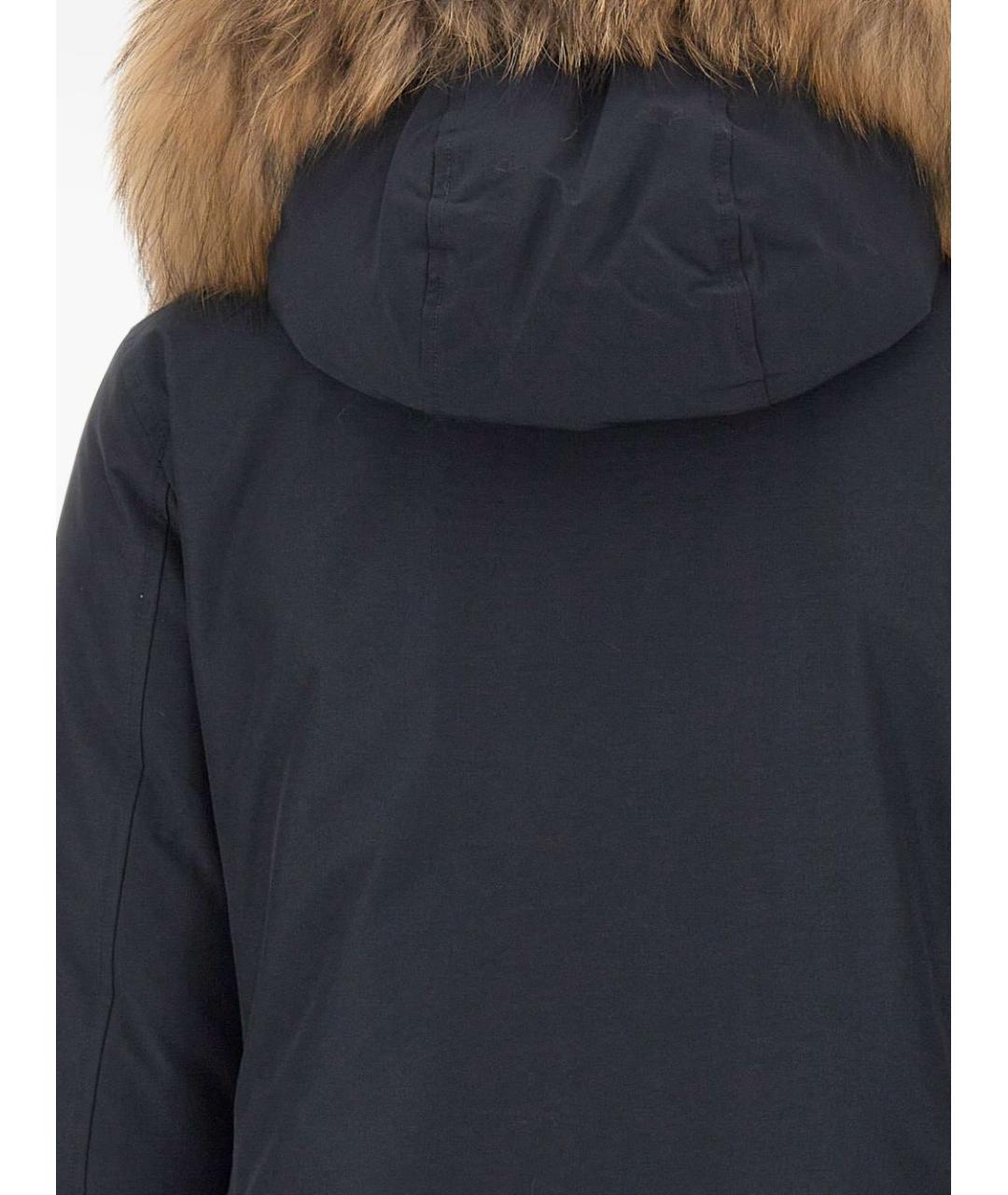 WOOLRICH Синяя хлопковая парка, фото 4