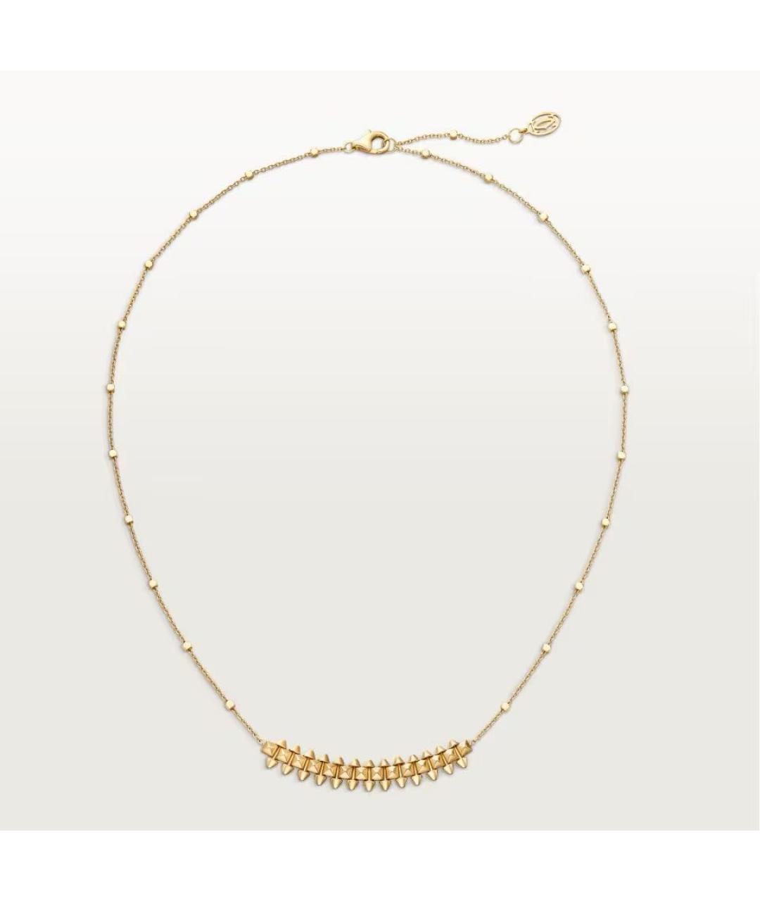 CARTIER Золотое колье из желтого золота, фото 7