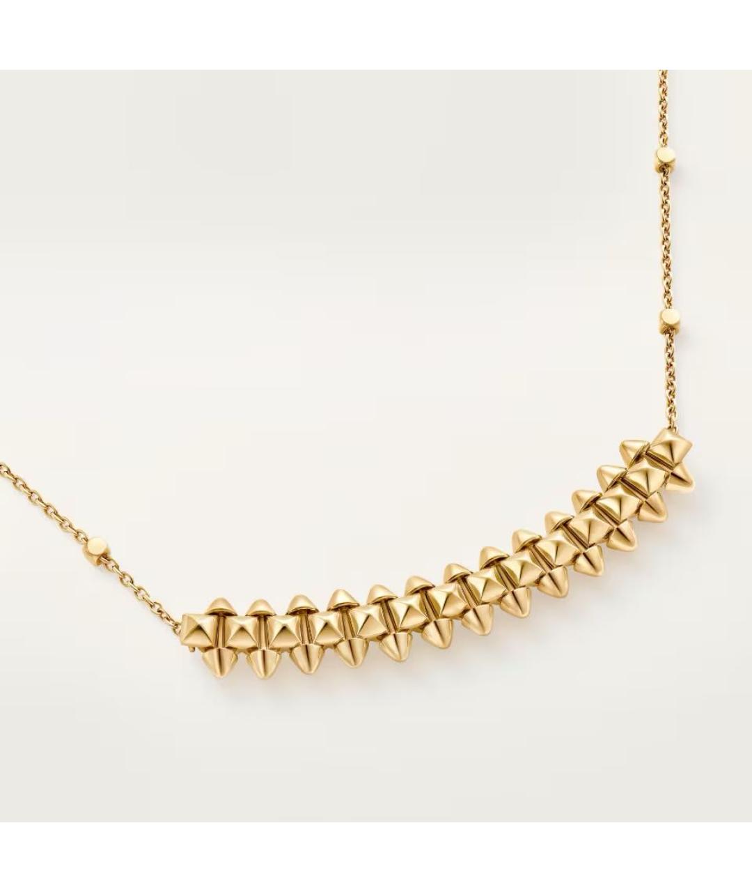 CARTIER Золотое колье из желтого золота, фото 2