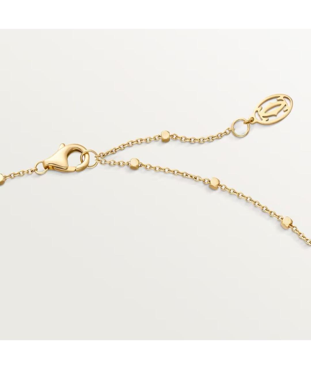 CARTIER Золотое колье из желтого золота, фото 4
