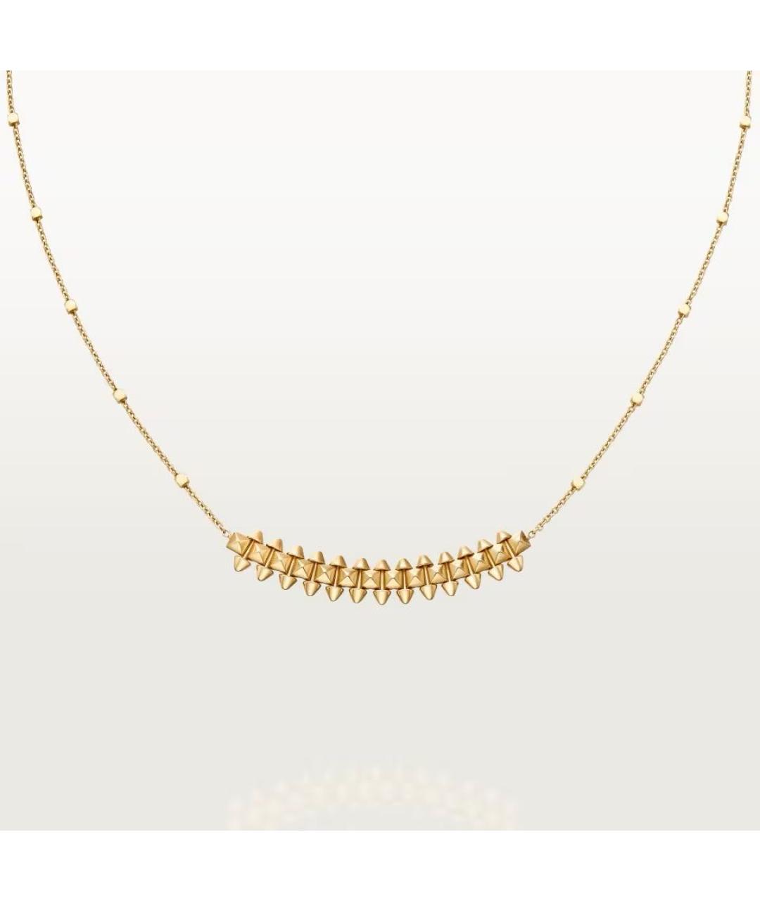 CARTIER Золотое колье из желтого золота, фото 3