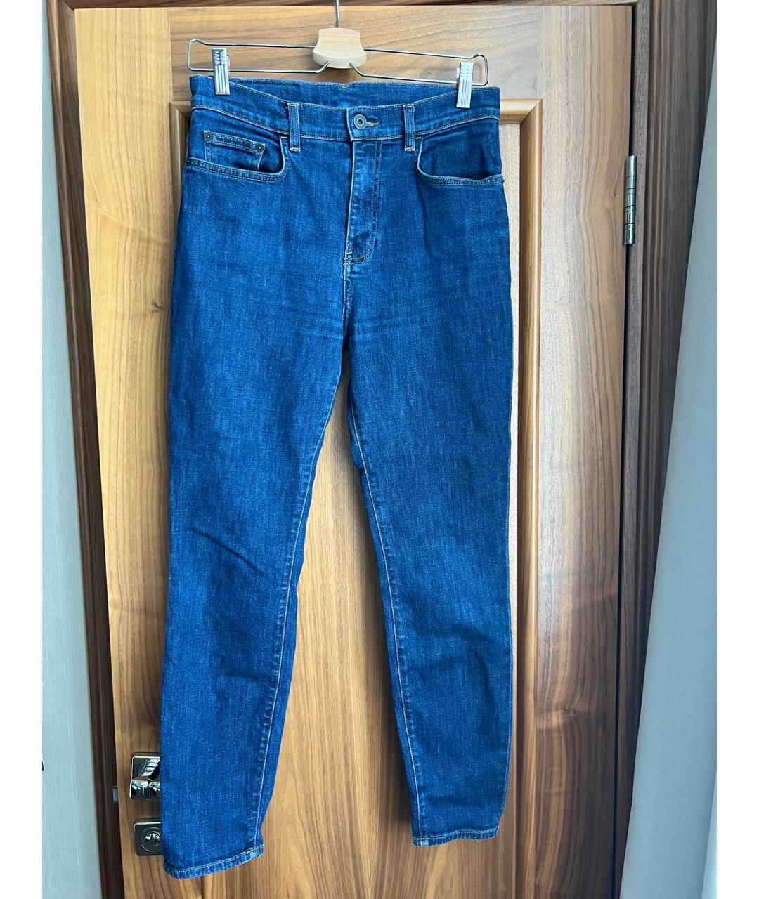 PROENZA SCHOULER Темно-синие джинсы слим, фото 7