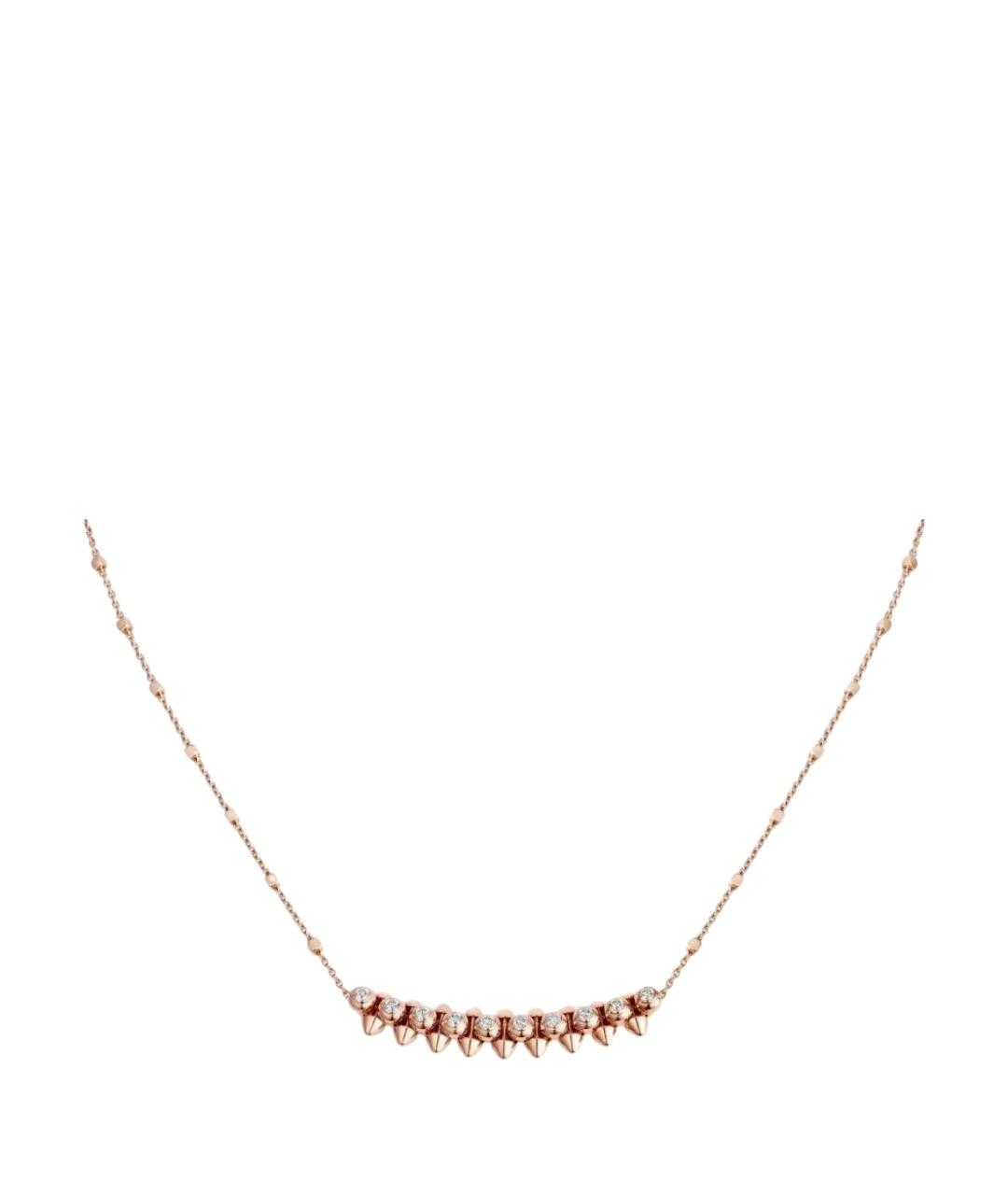 CARTIER Розовое колье из розового золота, фото 1