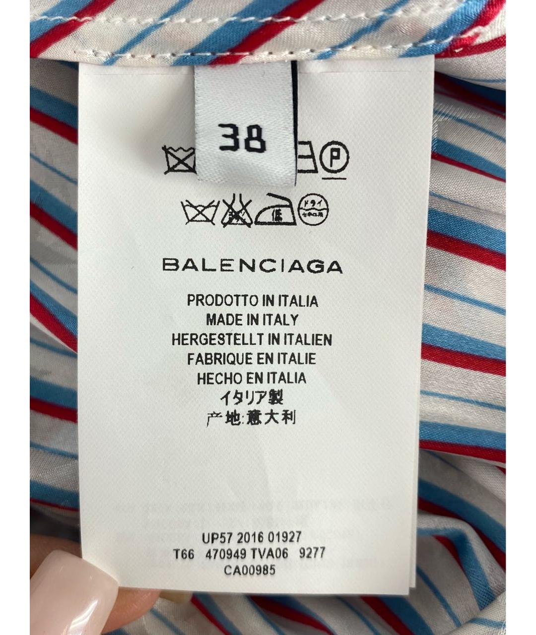 BALENCIAGA Мульти блузы, фото 7
