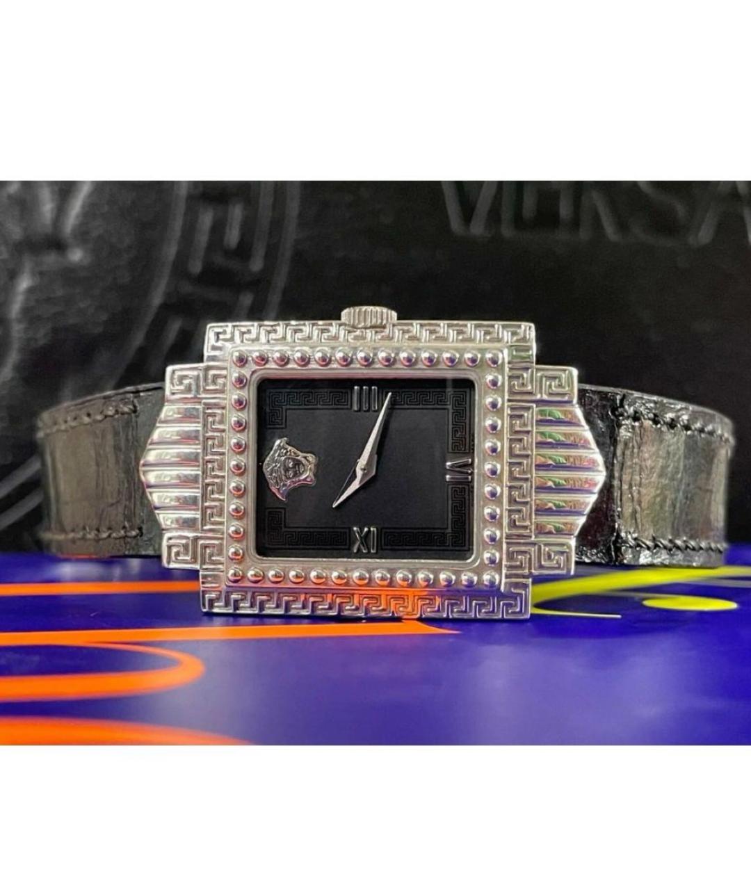 VERSACE Серебряные стальные часы, фото 7
