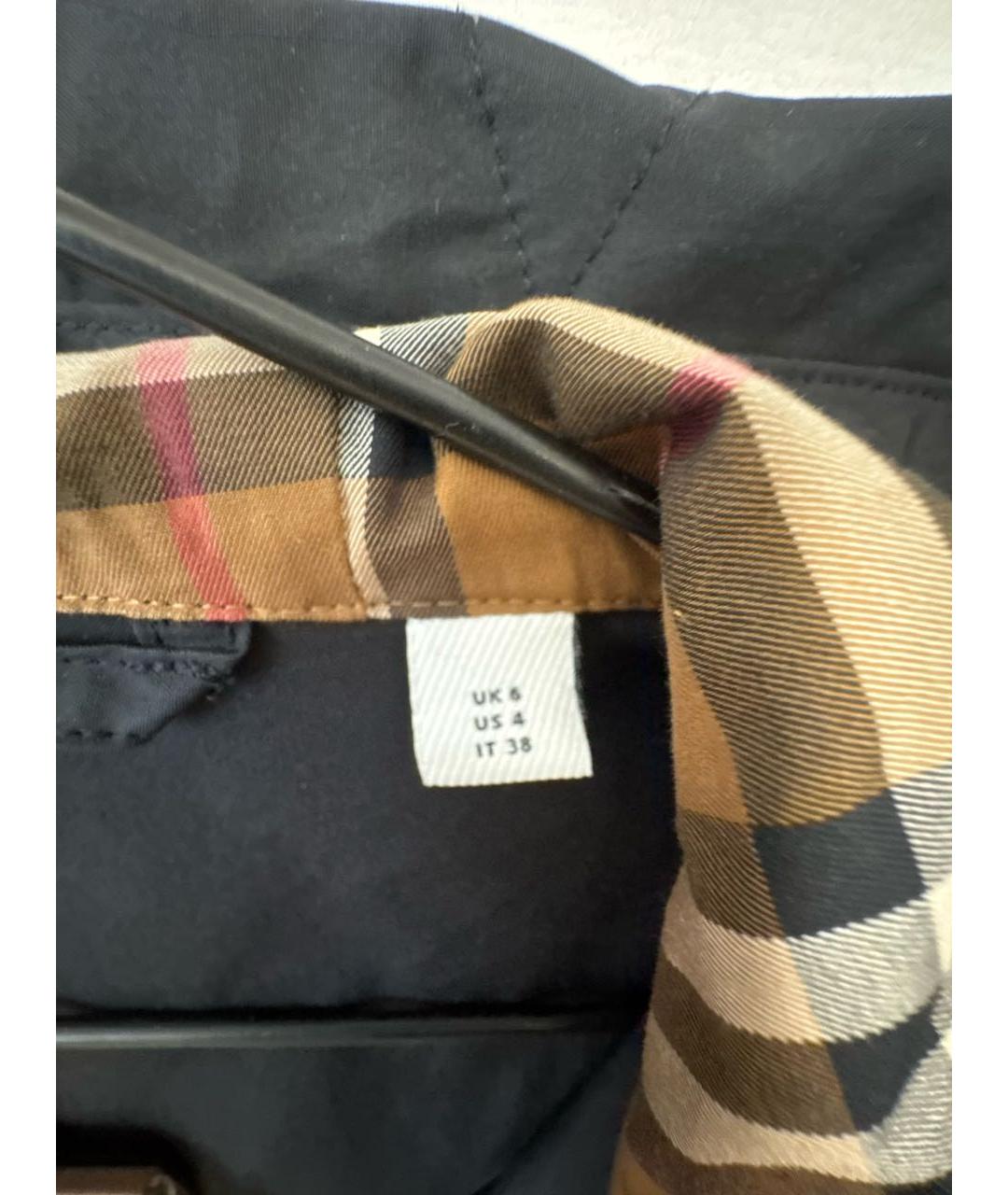 BURBERRY Черная купровая куртка, фото 6