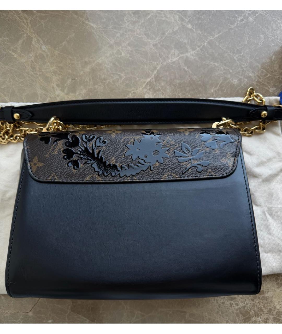 LOUIS VUITTON Коричневая сумка через плечо из канвы, фото 3