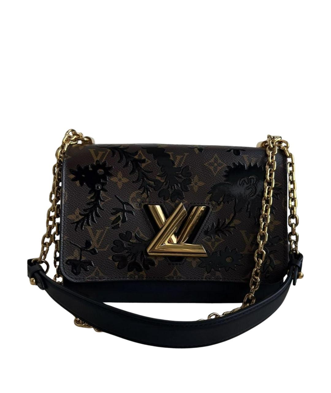 LOUIS VUITTON Коричневая сумка через плечо из канвы, фото 1