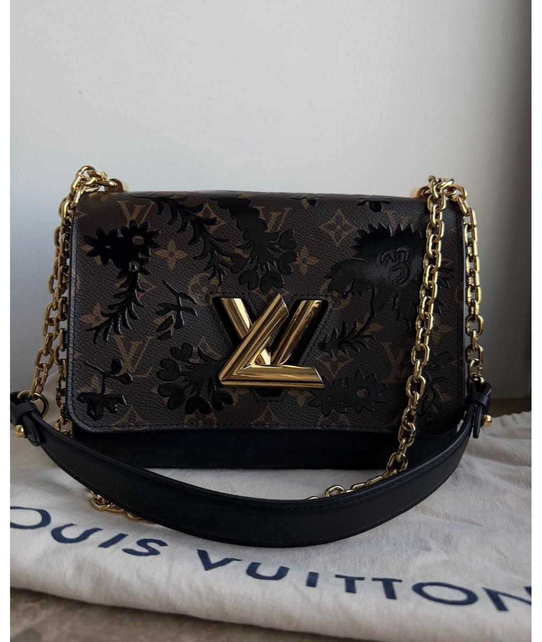 LOUIS VUITTON Коричневая сумка через плечо из канвы, фото 9