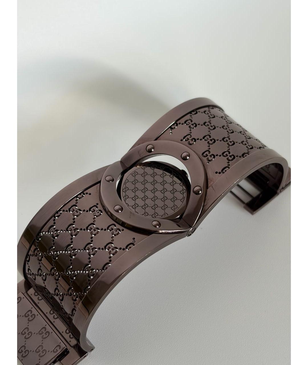 GUCCI Серебряные стальные часы, фото 5