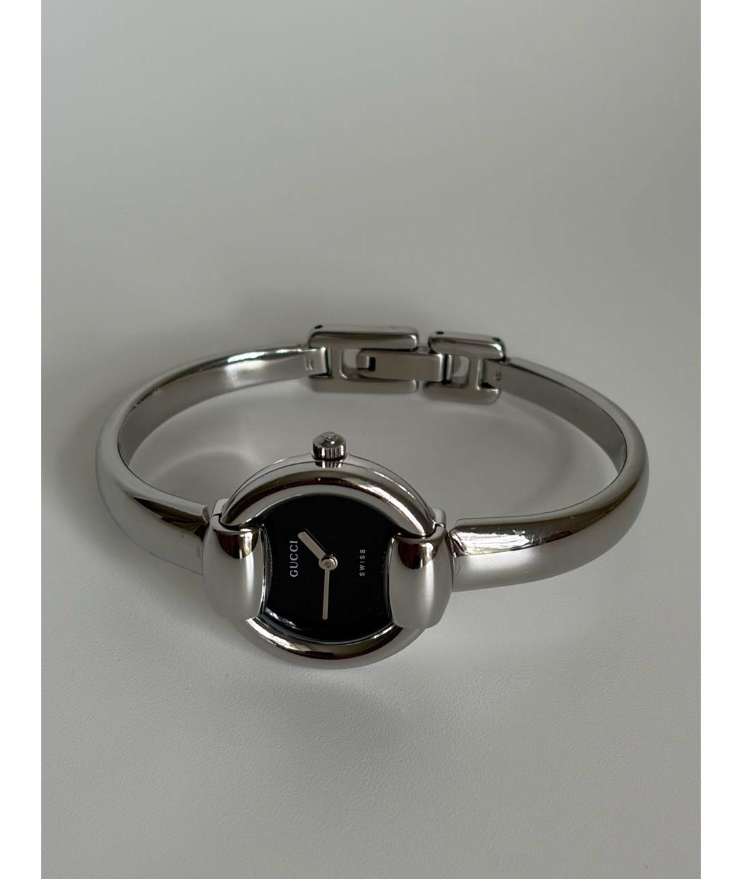 GUCCI Серебряные часы, фото 2