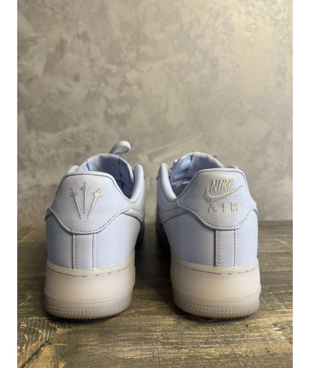 NIKE Кожаные низкие кроссовки / кеды, фото 4