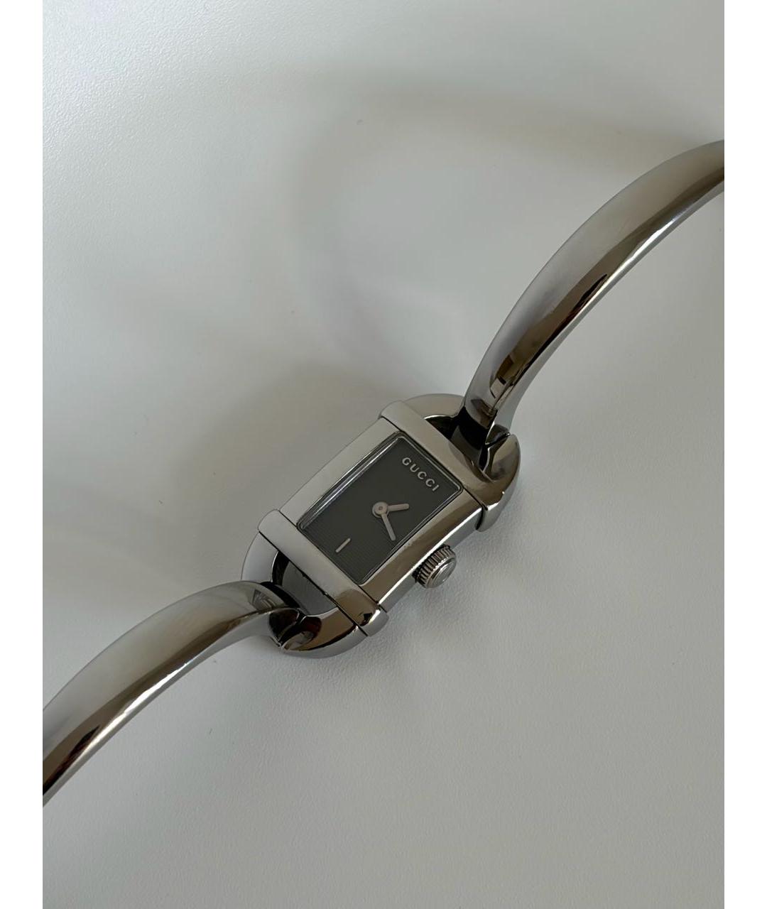 GUCCI Серебряные часы, фото 6