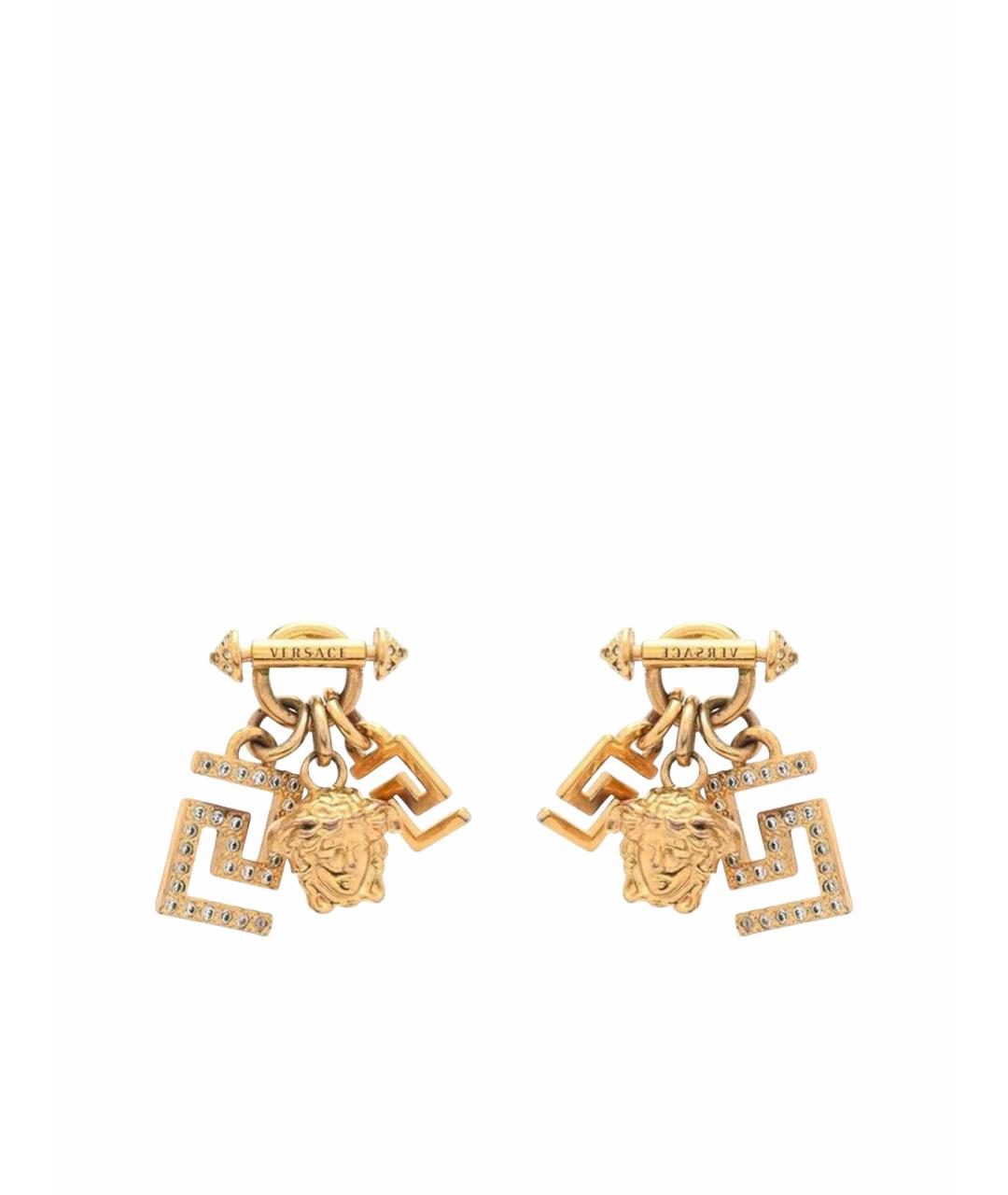VERSACE Золотые серьги, фото 8