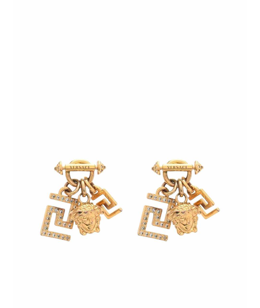 VERSACE Золотые серьги, фото 1