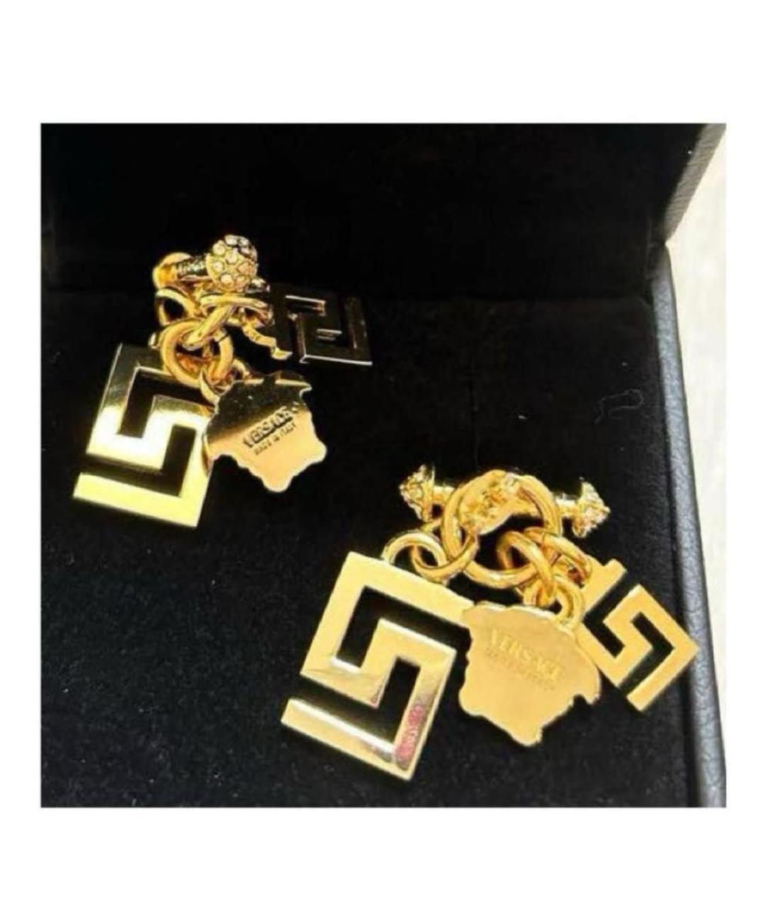 VERSACE Золотые серьги, фото 2