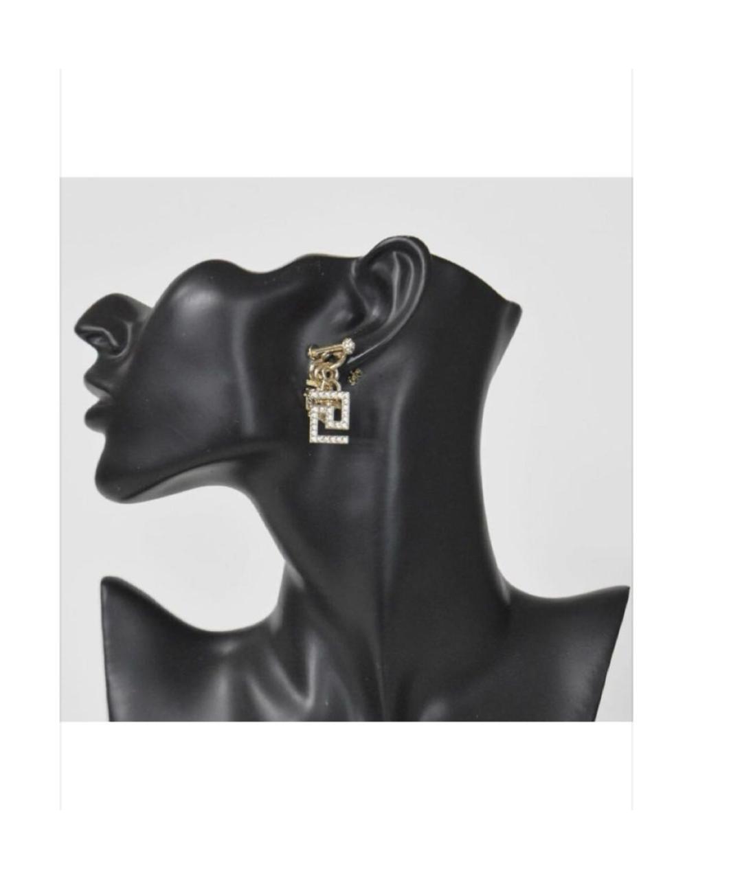 VERSACE Золотые серьги, фото 4